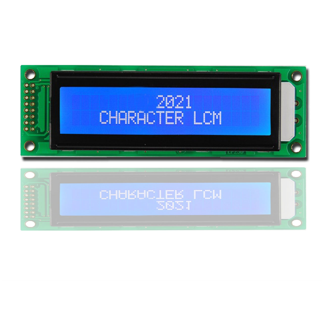 20*2 문자 LCD 모듈(파란색 배경에 흰색 문자)